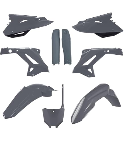 Amazon.com: Acerbis Replica Plastic Kit White for Yamaha WR450F